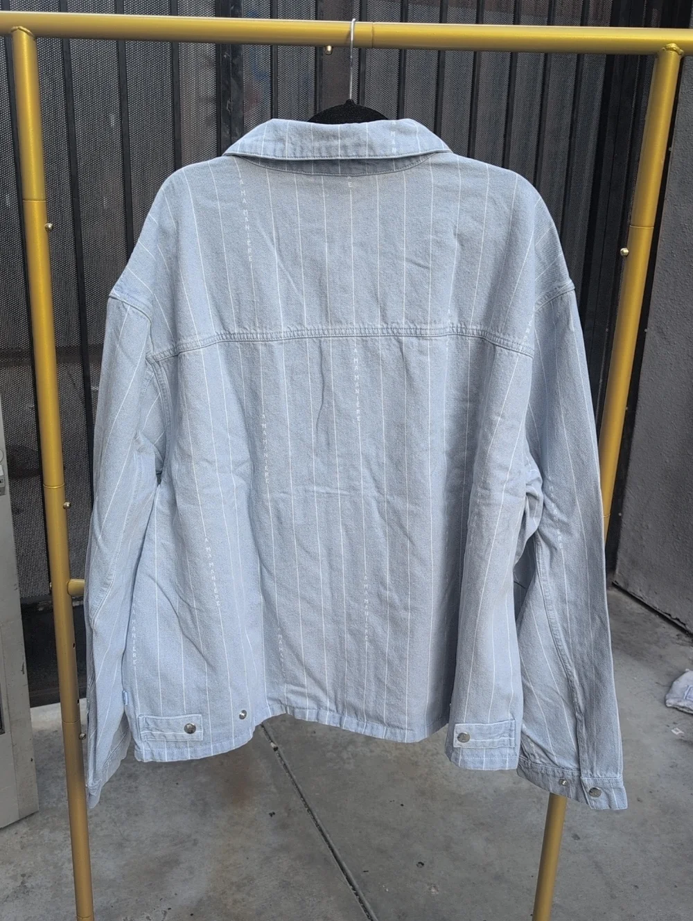 Men's Jordan x A Ma Maniere Denim Jacket Size XL NWT